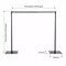 10 ft x10 ft BLACK Photography Backdrop Heavy Duty Stand Kit Background Wedding